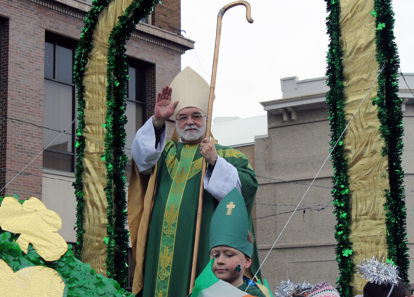 Irish parade float